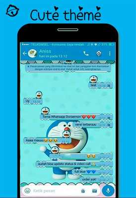 Emulate Android APK WA Doraemon Terbaru