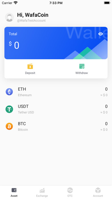 Emulate iPhone app wafacoin dex wallet using MyAndroid Emulate iPhone app wafacoin dex wallet using MyAndroid