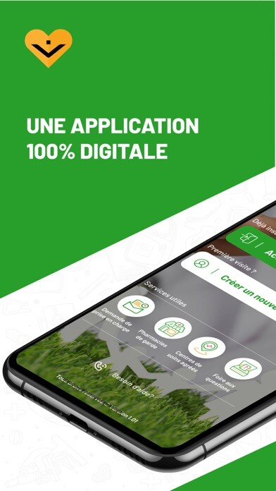 Emulate iPhone app Wafa Santé using MyAndroid