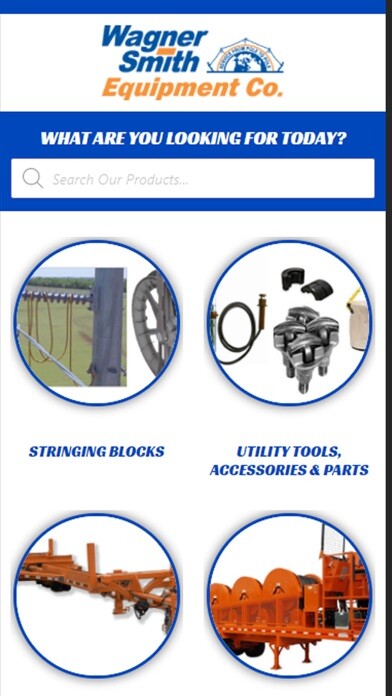 Emulate iPhone app Wagner-Smith Equipment Co. using MyAndroid