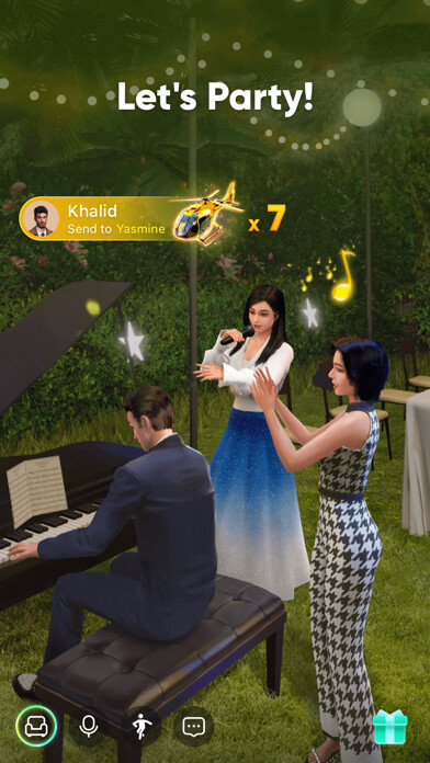 Emulate iPhone app Waha - 3D Avatar Voice Chat using MyAndroid