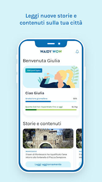 Run android online APK Waidy WOW - App per bere acqua from MyAndroid or emulate Waidy WOW - App per bere acqua using MyAndroid