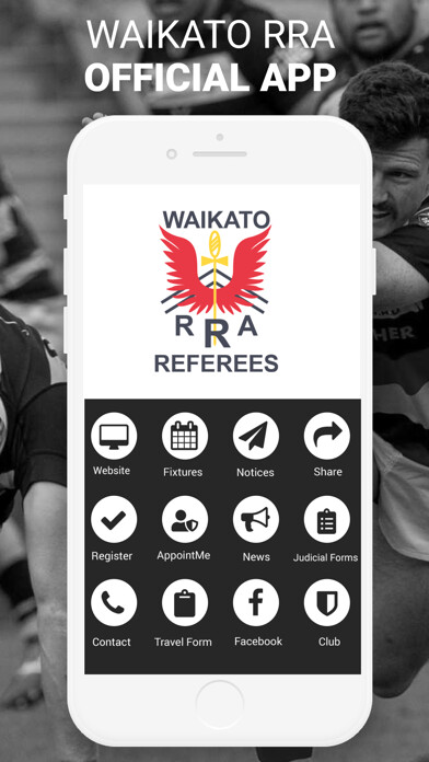 Emulate iPhone app Waikato Rugby Referees using MyAndroid Emulate iPhone app Waikato Rugby Referees using MyAndroid