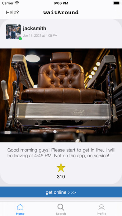 Emulate iPhone app waitAround Clients using MyAndroid Emulate iPhone app waitAround Clients using MyAndroid