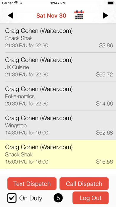 Emulate iPhone app Waiter.com Driver using MyAndroid Emulate iPhone app Waiter.com Driver using MyAndroid
