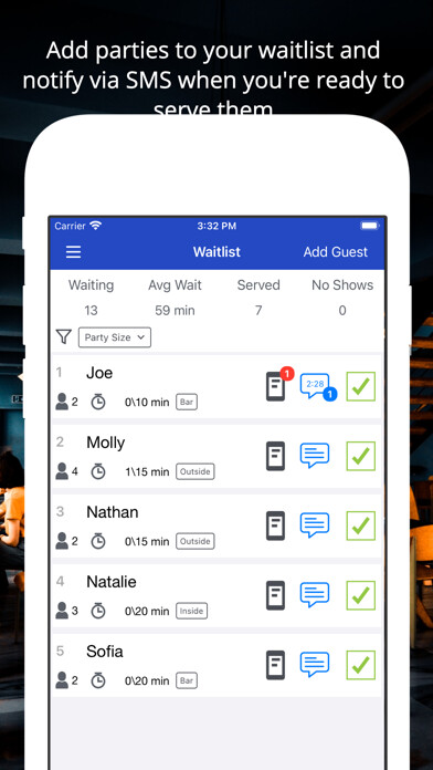 Emulate iPhone app Waitly - Waitlist Manager using MyAndroid Emulate iPhone app Waitly - Waitlist Manager using MyAndroid