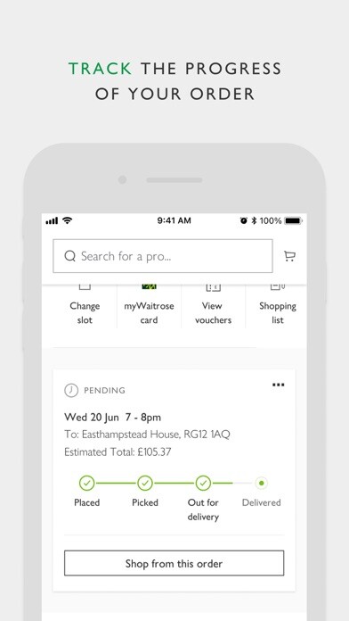 Emulate iPhone app Waitrose & Partners using MyAndroid