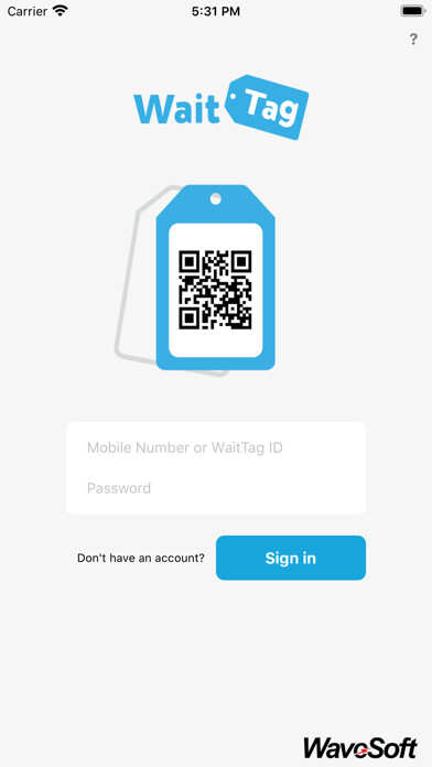 Emulate iPhone app WaitTag using MyAndroid