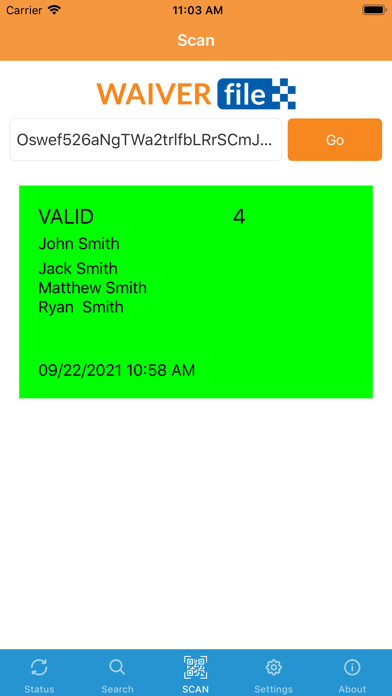 Emulate iPhone app WaiverScan using MyAndroid Emulate iPhone app WaiverScan using MyAndroid