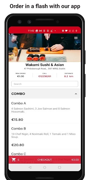 Run android online APK Wakami Sushi Asian from MyAndroid or emulate Wakami Sushi Asian using MyAndroid Run android online APK Wakami Sushi Asian from MyAndroid or emulate Wakami Sushi Asian using MyAndroid