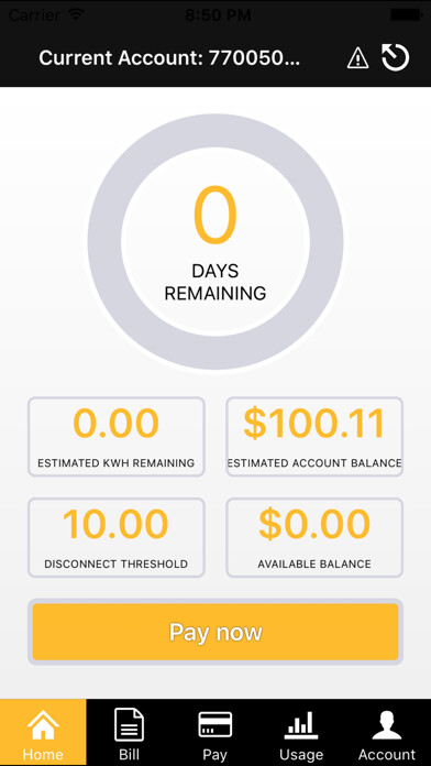 Emulate iPhone app Wake Forest Pre-Pay Power using MyAndroid Emulate iPhone app Wake Forest Pre-Pay Power using MyAndroid