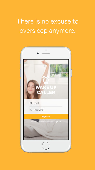 Emulate iPhone app Wake Up Caller using MyAndroid