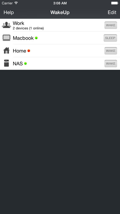 Emulate iPhone app WakeUp - The Wake on LAN tool using MyAndroid Emulate iPhone app WakeUp - The Wake on LAN tool using MyAndroid