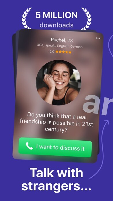 Emulate iPhone app Wakie Chat: Talk to Strangers using MyAndroid