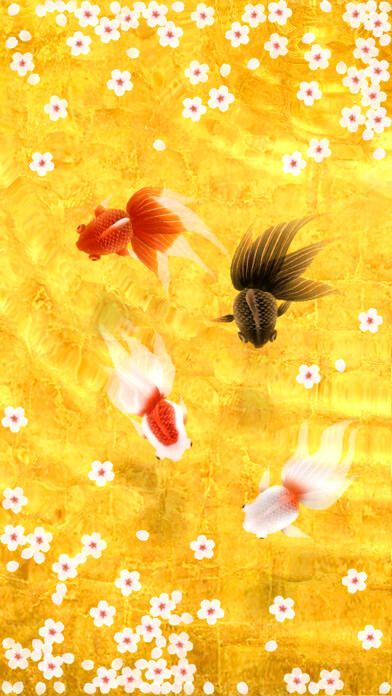 Emulate iPhone app Wa Kingyo - Goldfish Pond using MyAndroid Emulate iPhone app Wa Kingyo - Goldfish Pond using MyAndroid