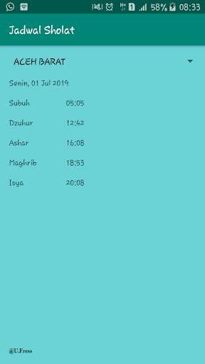 Run android online APK Waktu Sholat Lur from MyAndroid or emulate Waktu Sholat Lur using MyAndroid