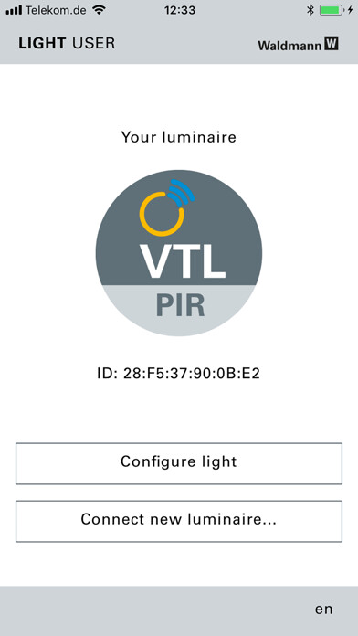 Emulate iPhone app Waldmann LIGHT USER using MyAndroid Emulate iPhone app Waldmann LIGHT USER using MyAndroid