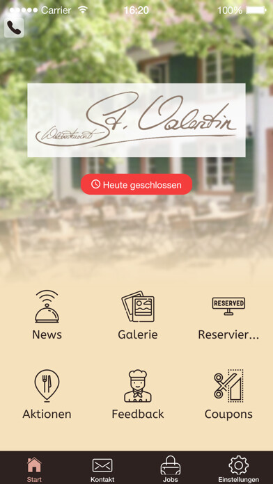 Emulate iPhone app Waldrestaurant St. Valentin using MyAndroid Emulate iPhone app Waldrestaurant St. Valentin using MyAndroid