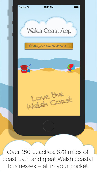 Emulate iPhone app Wales Coast using MyAndroid