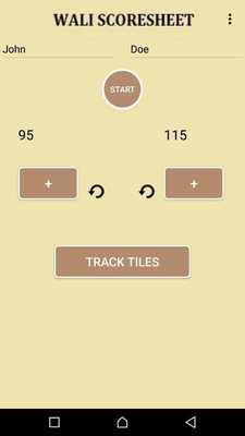 Emulate Android APK WALI SCORESHEET