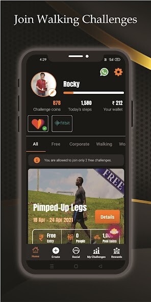 Run android online APK Walk And Earn - Buzzinga from MyAndroid or emulate Walk And Earn - Buzzinga using MyAndroid