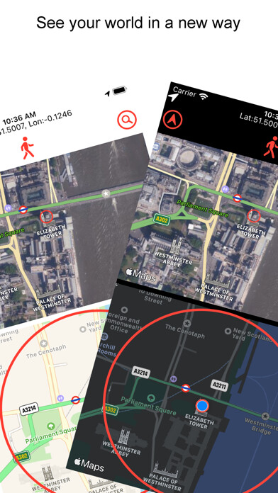 Emulate iPhone app WalkBikeCar using MyAndroid