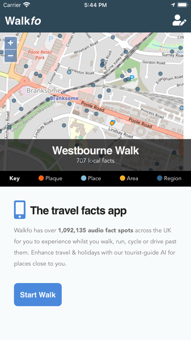Emulate iPhone app Walkfo: Audio Travel Guide App using MyAndroid Emulate iPhone app Walkfo: Audio Travel Guide App using MyAndroid