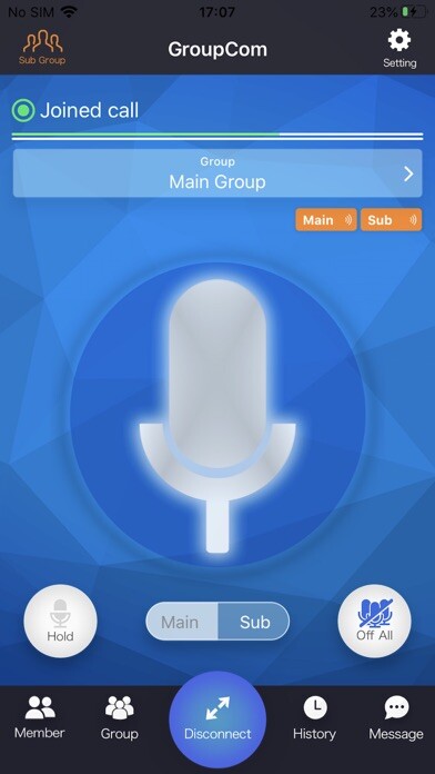 Emulate iPhone app Walkie-Talkie, PPT - GroupCom using MyAndroid Emulate iPhone app Walkie-Talkie, PPT - GroupCom using MyAndroid