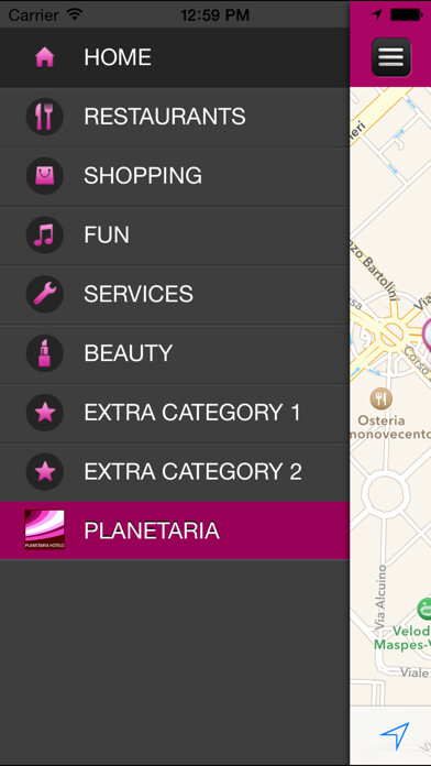 Emulate iPhone app WALKING DISTANCE PLANETARIA HOTELS using MyAndroid Emulate iPhone app WALKING DISTANCE PLANETARIA HOTELS using MyAndroid