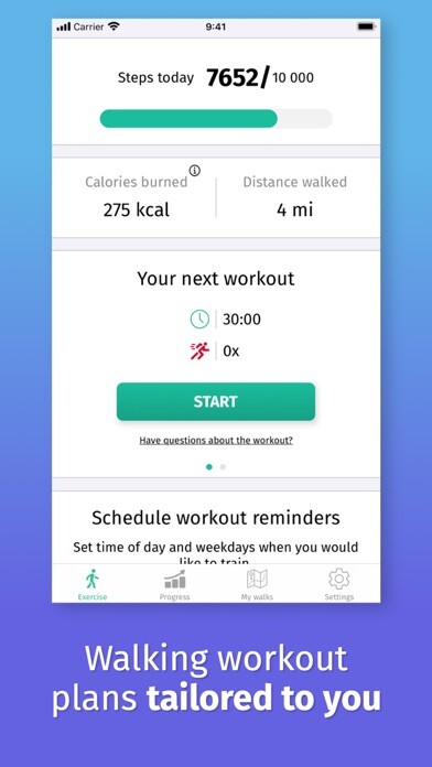Emulate iPhone app Walking Hiking Counter using MyAndroid Emulate iPhone app Walking Hiking Counter using MyAndroid