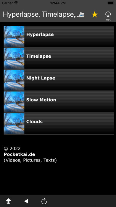 Emulate iPhone app Walking Hyperlapse using MyAndroid