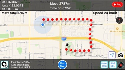 Emulate iPhone app Walking Locus Plus using MyAndroid Emulate iPhone app Walking Locus Plus using MyAndroid