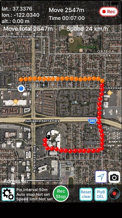Emulate iPhone app Walking Locus using MyAndroid Emulate iPhone app Walking Locus using MyAndroid