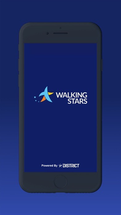 Emulate iPhone app Walking Stars (Cancer Council) using MyAndroid