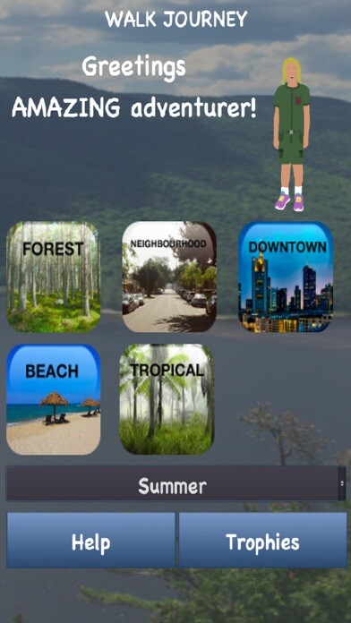 Emulate iPhone app Walk Journey using MyAndroid