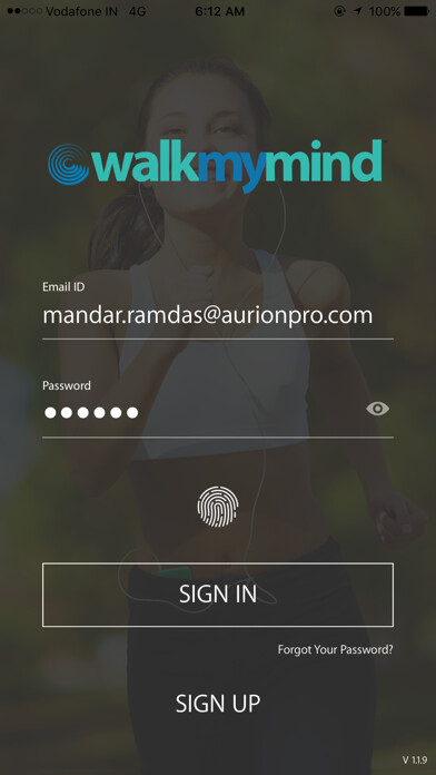 Emulate iPhone app WalkMyMind using MyAndroid Emulate iPhone app WalkMyMind using MyAndroid