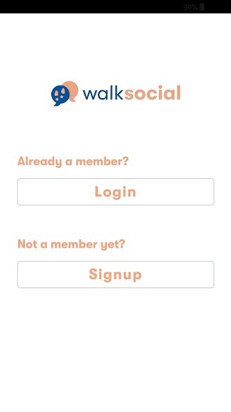 Emulate iPhone app Walk Social using MyAndroid
