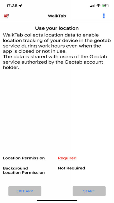 Emulate iPhone app WalkTab for Geotab using MyAndroid Emulate iPhone app WalkTab for Geotab using MyAndroid