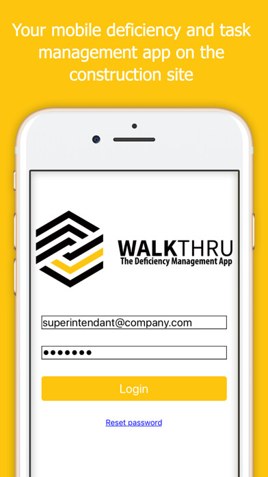 Emulate iPhone app WalkThru Construction Snaglist using MyAndroid Emulate iPhone app WalkThru Construction Snaglist using MyAndroid