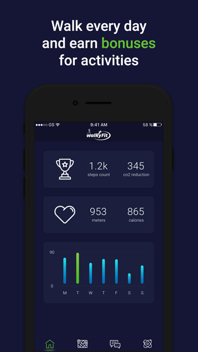 Emulate iPhone app WalkyFit using MyAndroid Emulate iPhone app WalkyFit using MyAndroid