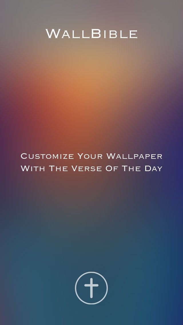 Emulate iPhone app WallBible - Customize your wallpaper with the Verse of the Day using MyAndroid Emulate iPhone app WallBible - Customize your wallpaper with the Verse of the Day using MyAndroid