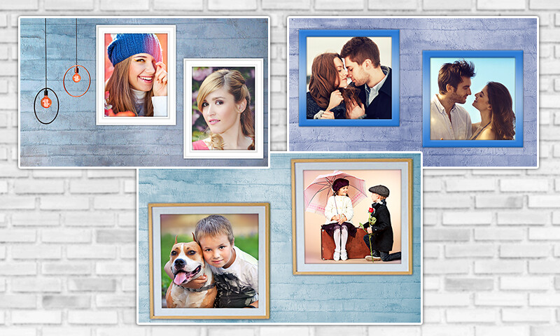 Emulate Android APK Wall Dual Photo Frames