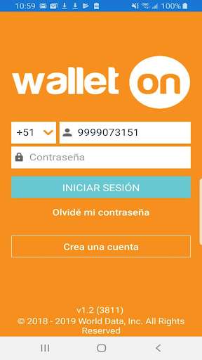 Run android online APK WalletOn Peru from MyAndroid or emulate WalletOn Peru using MyAndroid