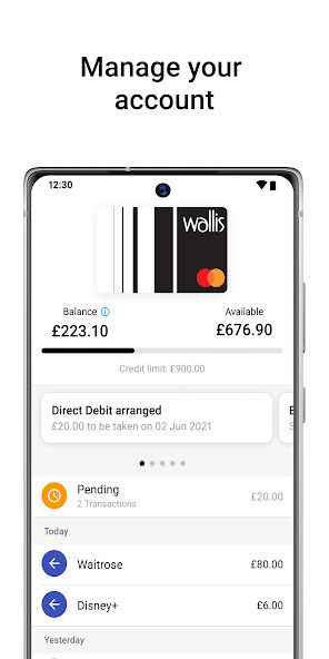 Run android online APK Wallis Card from MyAndroid or emulate Wallis Card using MyAndroid