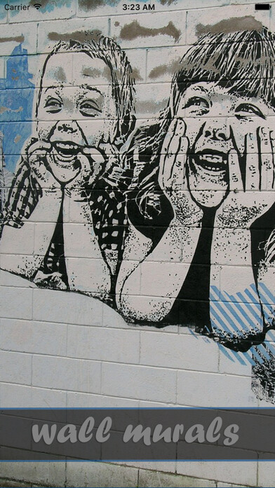 Emulate iPhone app Wall Murals using MyAndroid