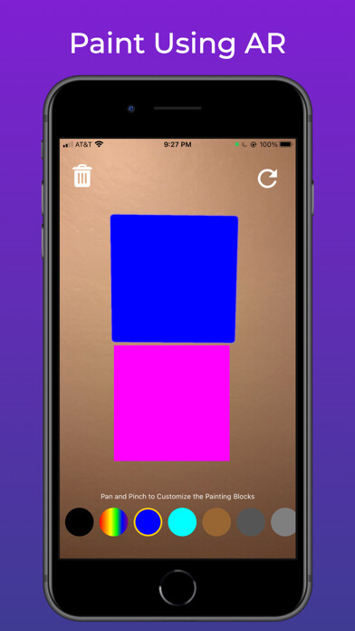 Emulate iPhone app Wall Paint - Augmented Reality using MyAndroid Emulate iPhone app Wall Paint - Augmented Reality using MyAndroid