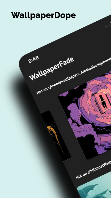 Emulate iPhone app Wallpaper Dope: HD Wallpapers using MyAndroid Emulate iPhone app Wallpaper Dope: HD Wallpapers using MyAndroid