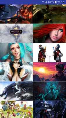 Emulate Android APK Wallpaper LOL beautiful