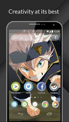Emulate Android APK Wallpapers Anime Black Clover