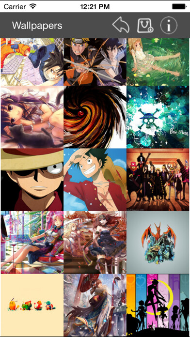 Emulate iPhone app Wallpapers Collection Anime Edition using MyAndroid Emulate iPhone app Wallpapers Collection Anime Edition using MyAndroid